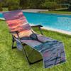 Funda para silla de playa transfronteriza bolsa para silla de playa de microfibra impresión digital 3D serie delfín