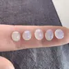 Anillo de Jade Birmano Grado A Cabujón de Cristal de Hielo de Alta Calidad Cara Piedra Suelta Transmisión en Vivo en el Extranjero Más Vendido Anillo de Jade Incrustado