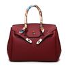 Nuevo Transfronterizo Textura de Alta Gama Bolso Kelly Platino Simple Para Todo Combinable Elegante Bolso de Viajero Bolso Cruzado Portátil para Mujer