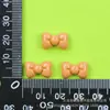 Mini lazo de purpurina accesorios de resina pegamento en crema DIY uñas funda de teléfono pasador para el pelo material de accesorios para el cabello parche lote