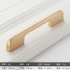 Dourado Minimalista liga de alumínio punho armário guarda-roupa punho nórdico moderno minimalista gaveta sapata armário porta maçaneta ferragens