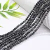 Cuentas Redondas Brillantes Negras Naturales Cuentas Sueltas Artesanías Semi-Terminadas Hechas a Mano Materiales para Cuentas Pulsera DIY Collar Accesorios de Joyería