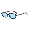 Nuevas gafas de sol cuadradas de montura pequeña europeas y americanas moda hombre mujer gafas de sol transfronterizas estilo callejero de moda gafas de alta gama
