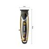 Kemei KM-1598 nuevo mini recortador peluquería profesional alta velocidad cabeza de aceite tallado tijera pantalla digital USB carga rápida