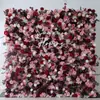 Parede de Fundo com Flores Artificiais Atacado, Parede de Flores Artificiais Popular para Fotos, Arranjo de Flores para Decoração de Hotel, Parede de Flores de Rosa para Casamentos Internos
