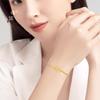 Loja de Ouro Mesmo Estilo Sharkin Mobius Guirlanda Pulseira Feminina Fashionável Simples Joia Presente de Aniversário para Namorada