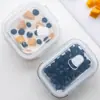 Contenedores de Vidrio de Alto Borosilicato Resistente al Calor para Alimentos Portátiles Sellados para Refrigerador Set de Lonchera Bento para Estudiantes