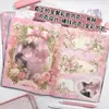 Nuevo Ángel Tierra y Luna Hermosa Chica Cuaderno 16K Cuero de Alta Calidad Cuaderno de Páginas a Color Planificador de Hermosa Chica para Pareja