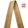 Cinta de Algodón Poliéster de Lados Espesos de 38 mm de Ancho Correa para Cinturón de Pantalón Lona Accesorios Decorativos para Zapatos y Sombreros de Mascotas