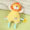 Servilleta Calmante para Bebé Se Puede Importar en la Muñeca para Calmar al Bebé para Dormir y Convencer al Bebé para Dormir Artefacto Puede Masticar la Marioneta de Mano de Conejo