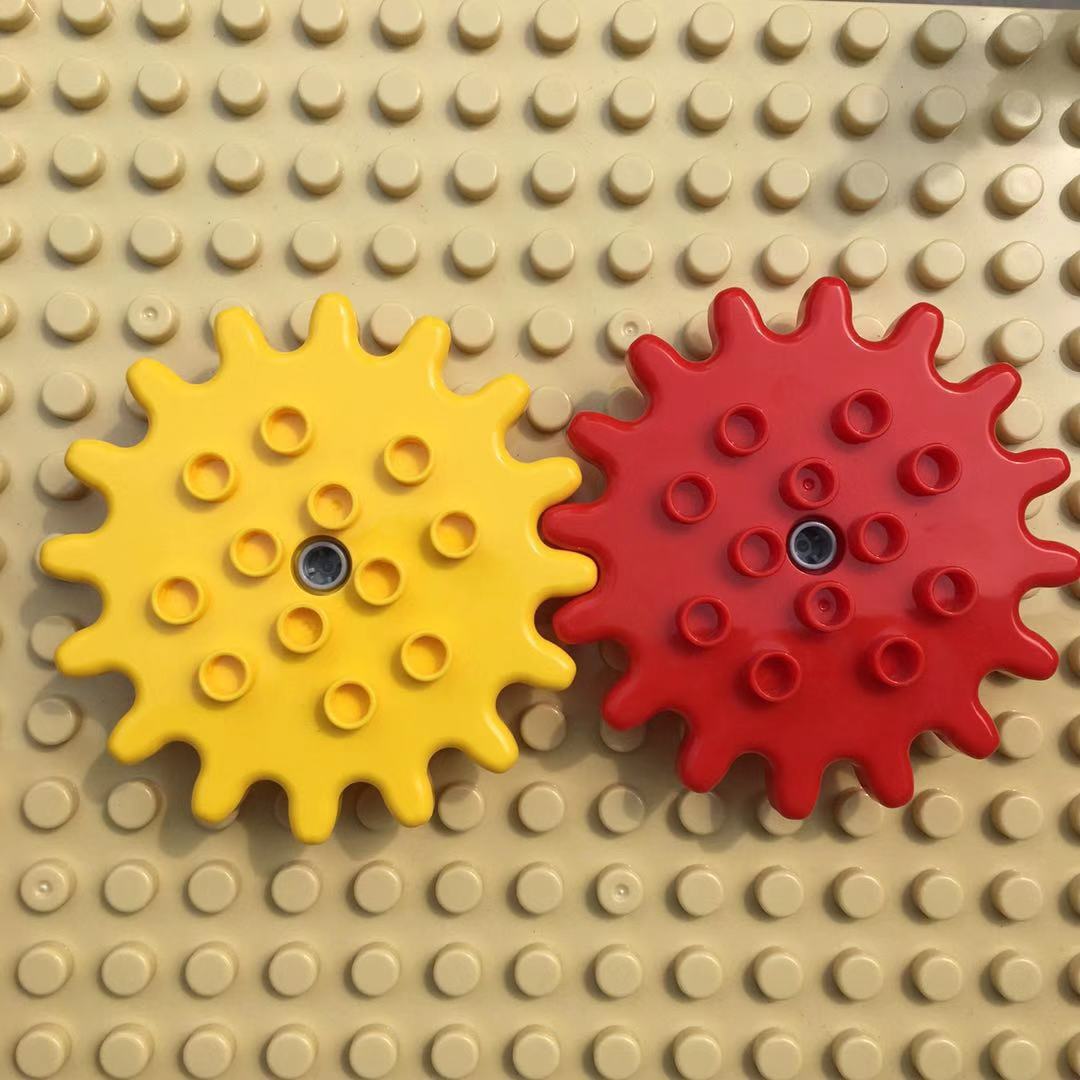 12孔大齿轮【2套，颜色随机】