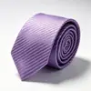 Gravata da Moda Masculina Formal de Negócios 5cm Preta Feita à Mão Casamento Noivo Casual Riscas Roupa para Terno de Casamento