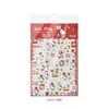 Adesivos Sanrio & Tomoni para Nail Art em Relevo Elementos de Desenho Gatinho Gatinho Adesivos Fofos Manual Guka Infantil