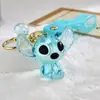Llavero Celebrante Cibernético Stitchai Colorido Colgante Acrílico Accesorios para Llavero de Coche Pareja Bolso Colgante Pequeños Artículos