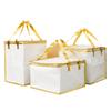 Bolsa Térmica Gruesa para Pastel de Cumpleaños con Logo Personalizado, Tela No Tejida de Papel de Aluminio, Bolsa de Embalaje Grande para Llevar con Conservación del Frío