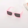 Gafas de Sol de Marco Cuadrado Nuevo Transfronterizas Tendencia Europea y Americana Moda Pu Versátiles Simples Cuadradas Fabricante Mayorista