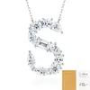 Collar de moda de comercio exterior estilo ins de lujo ligero nicho, nuevo accesorio de collar 925 de plata transfronterizo que no se decolora para mujeres en verano