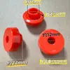 Piezas de Máquina de Hilar, Máquina Bobinadora, Máquina Antideshilachado Eje Pequeño, Anillo de Cuero para Husillo, Cabeza de Plástico, Manija de Husillo