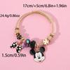 Pulsera de Cuentas Creativa de Apertura de Dibujos Animados Mickey Mouse Transfronteriza Regalo para Novia Pulsera