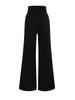 Estilo de Rua Hot Girl Americana Calça Nuvem de Cintura Alta Calça Reta Versátil para Primavera e Outono Moda Casual Calça de Tecido Air Layer Wide Leg