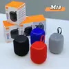 Nuevo Modelo de Comercio Exterior M18 Mini Altavoz Bluetooth Inalámbrico, Subwoofer de Tela Portátil para Exteriores con Ranura para Tarjeta