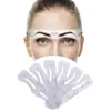 Procesos del Fabricante y Personaliza Tarjeta de Cejas Montada en Cabeza de Cuerda Tarjeta de Ceja Postiza de una Pieza Conjunto de Herramientas de Belleza para Cejas Perezosas de Hombre