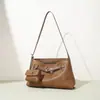Bolso Bandolera de Hombro Estilo Dulce-Cool de Gama Alta, Bolso Cruzado Sencillo y de Moda para el Trabajo Diario, Bolso de Mano de Cuero Genuino con Diseño de Nicho