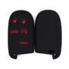 Para JEEP JEEP Guia Livre de Luz Livre Homem Livre Convidado Wrangler Inteligente 5 Chave Silicone Chave Caso
