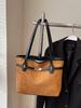 Bolso de Hombro Retro Casual de Gran Capacidad Transfronterizo para Mujer 2026 Nuevo Bolso Tote de Gamuza Bolso de Hombro Único para Viajero