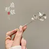 Grampo de Cabelo com Borla Estilo Antigo para Mulheres 2025 Novo Novo Grampo de Cabelo Chinoiserie Grampo de Cabelo Adorno de Cabeça Acessórios para Cheongsam Acessórios de Cabelo Chinoiserie