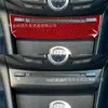 Adequado para 08-13 Honda Accord Modificação de Interior de Carro Painel de Conversão de CD Fibra de Carbono Adesivo Decorativo