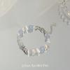 Pulsera sencilla de estrella con cuentas, diseño de nicho, estilo exquisito de alta gama, corazón de niña, personalidad, joyería de moda al por mayor