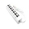 Hub USB de 7 Portas com Interruptor Independente Hub de 7 Portas com Interruptor Hub USB Um-Ponto-Sete para Computador