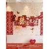 Conjunto de Decoração de Atmosfera para Quarto de Casamento, Decoração de Casamento, Fundo de Parede em Placa de KT com Palavras Felizes, Parede da Sala de Estar e do Quarto da Noiva