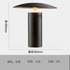 Luminária de Mesa Criativa de Luxo Leve, Estilo Minimalista Nórdico de Designer, Decoração Suave para Casas Modelo, Sala de Estar, Quarto, Luminária Decorativa de Cabeceira para Uso Doméstico