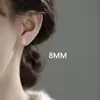 Pendientes de Perla de Imitación de Sirena para Mujer Pendientes de Plata 925 Diseño de Nicho Lujo de Gama Alta Soñadores Lujo Accesible Pendientes Dulces