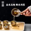 Rongshantang Juego de Té de Viaje de Titanio Puro para Exteriores traje 2025 Nuevo Juego de Té Kung Fu Equipo de Té para Acampar