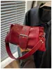2026 Nueva Bolso de Motocicleta de Moda, Bolso de Mano Trendy de Primavera, Bolso de Hombro Versátil de Nicho, Bolso de Axila Vintage de Alta Gama para Mujer