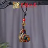 Llavero Colgante de Madera Caballo del Zodiaco Año de Caballo Yiming Xianyuan Escultura en Madera Creativa Muñeco Mascota Colgante de Cadena para Teléfono Móvil