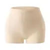 Calcinha Seamless de Seda Gelo para Realçar o Quadril com Almofadas Falsas, Controle Natural da Barriga, Levanta Bumbum, Ferramenta Realista para Realçar o Quadril, Shorts de Segurança e Camada Base