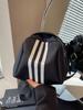 Nuevo Estilo Bolsa de Tortuga de Tela de Nylon Rayada Bolsa de Concha Bolso Cruzado Portátil de Moda Bolso Pequeño de Gran Capacidad Casual Bolso de Hombro Único
