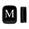 Iniciales de Letra A-Z Transfronterizas para Cubiertas de Manillar de Cochecito de Bebé, Cubiertas de Mango de Maleta, Protectores de Mango de Equipaje