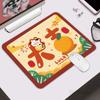 Desenhos animados tamanho pequeno menina bonito desenhos animados mesa de bloqueio macio tapete estudante mouse pad escritório