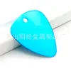 Colgante de Metal de Aluminio para Púa Llavero Colgante Personalizado DIY Accesorios para Collar de Mascota Antiperdida