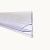 Venta al por mayor en stock supermercado transparente muebles madera laminado estante de vidrio tarjeta de precio etiqueta precio tipo barra 25mm barra de precio