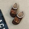 Zapatillas Versátiles Baotou Casuales para Mujer en Verano y Otoño, Dibujos Animados Lindos para Exteriores, Zapatillas Baotou Casuales de Ponerse sin Cordones con Volantes