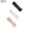 3PCs pintura spray elástica pequena fileira duas fivela LARGURA 2,5 centímetros underwear longa fileira fivela de extensão cinto de extensão fivela de cueca