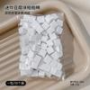 Esponja para degradado de uñas de bloque de tofu mini de 1 cm, pegamento especial para florecer, rubor cuadrado pequeño, pluma para rayar al por mayor