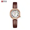 Relógio Feminino Sanda Tiktok Popular com Incrustação de Diamante, Relógio de Quartzo de Luxo de Nicho, À Prova d'Água, Relógio para Dropshipping