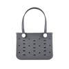 Bolsa de Playa de Eva para Verano Coreana Bolso de Mano Estilo Resort para Viajes al Aire Libre Moda Ligera para Compras Exquisita Bolsa con Agujeros